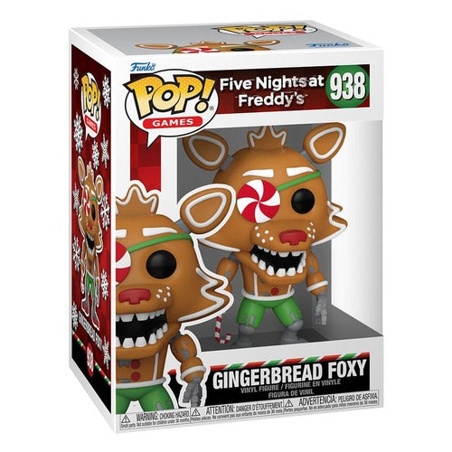 Five Nights at Freddy's Figurine POP! Games Vinyl Holiday Foxy 9 cm