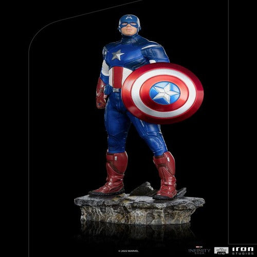 The Infinity Saga statuette BDS Art Scale 1/10 Captain America Battle of NY 23 cm