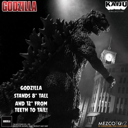 Godzilla (1954) Kaiju Collective Actionfigur Godzilla - Black & White Edition 20 cm