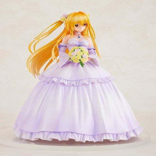To Love-Ru Darkness statuette PVC 1/7 Golden Darkness Wedding Dress Ver. 23 cm