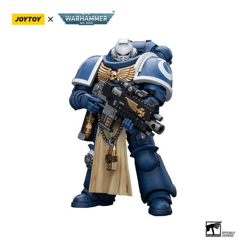 Warhammer 40k figurine 1/18 Ultramarines Sternguard Veteran with Bolt Rifle 12 cm