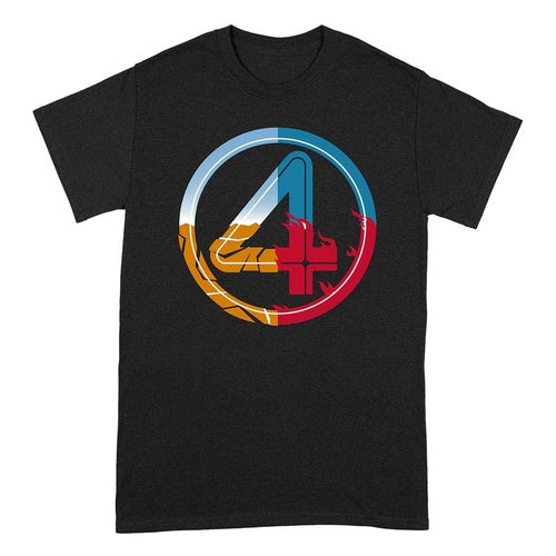 Fantastic Four T-Shirt Element Logo Größe XL