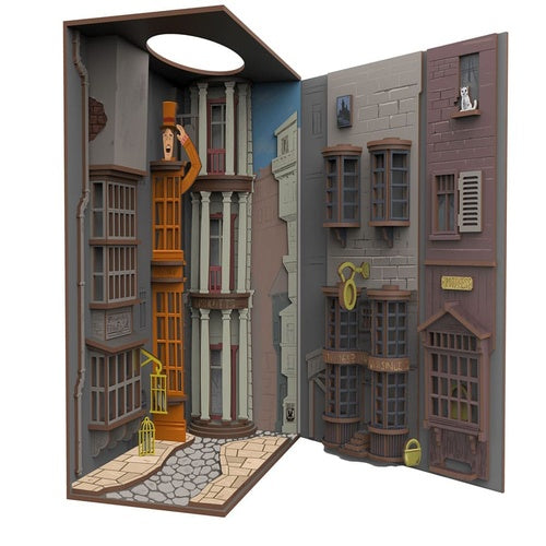 Harry Potter maquette Book Nook Tiny Adventures Chemin de Traverse 23 cm