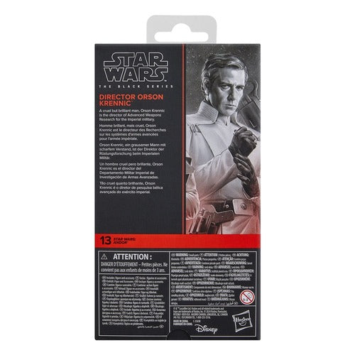 Star Wars: Andor Black Series Actionfigur Director Orson Krennic 15 cm