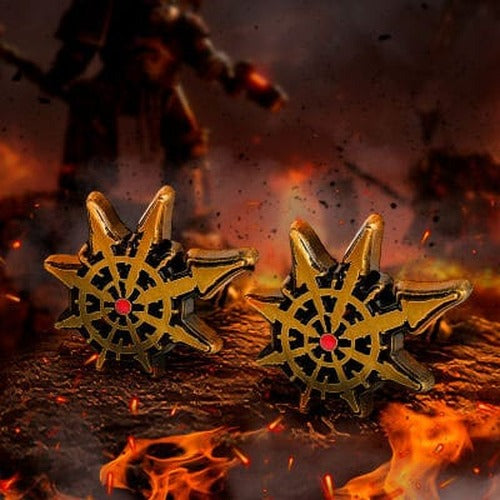 Warhammer 40,000  boutons de manchette Chaos