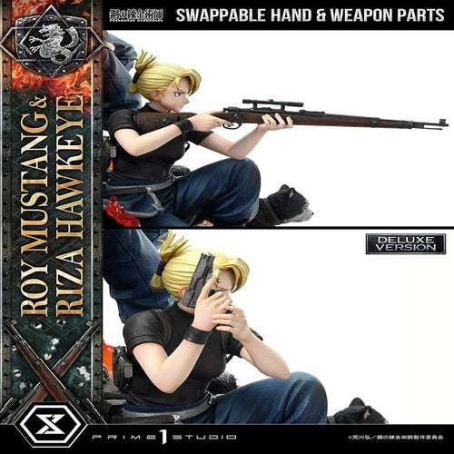 Fullmetal Alchemist Concept Masterline Statue 1/6 Roy Mustang & Riza Hawkeye Deluxe Bonus Version 50 cm