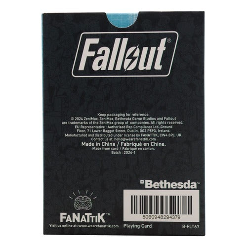 Fallout présentoir jeux de cartes à jouer (12)