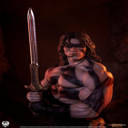 Conan der Barbar Elite Series Statue 1/2 Conan Warpaint Edition 116 cm