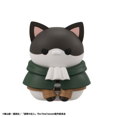 Attack on Titan Mega Cat Project Attack on Tinyan assortiment trading figures Gathering Scout Regiment danyan! 3 cm (8)