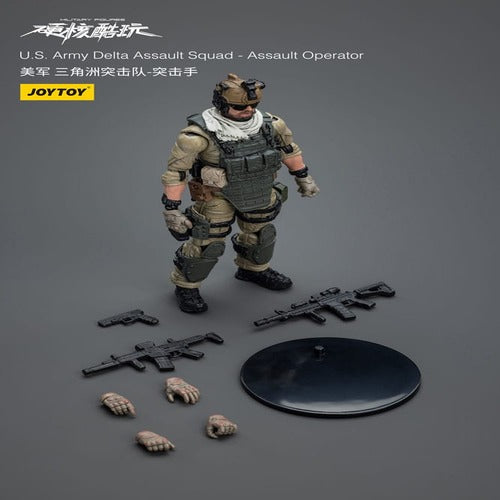 Hardcore Coldplay figurine 1/18 U.S. Army Delta Assault Squad Operator 11 cm