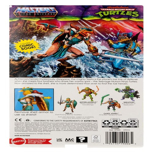 MOTU x TMNT: Turtles of Grayskull figurine Teela 14 cm