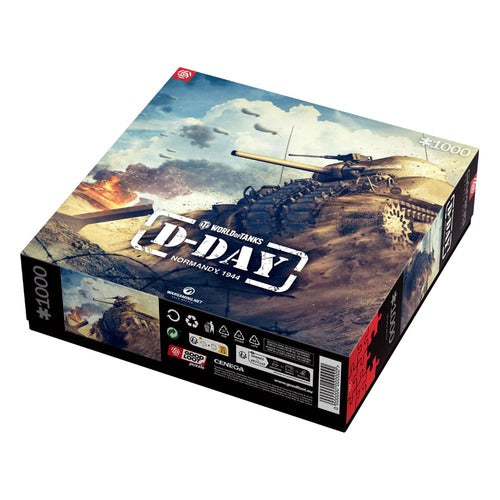 World of Tanks puzzle Gaming D-Day (1000 pièces)
