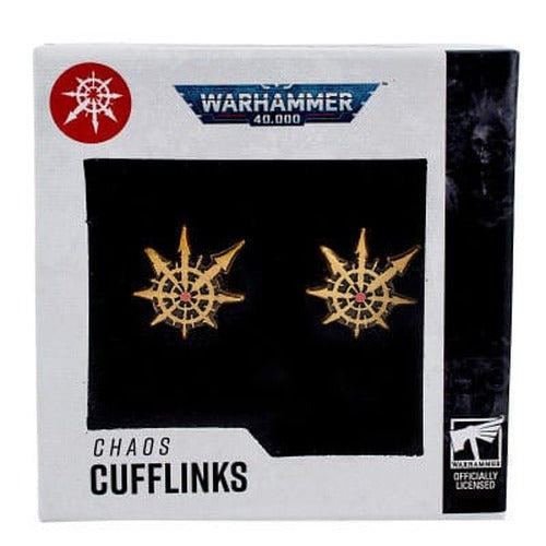 Warhammer 40,000  boutons de manchette Chaos