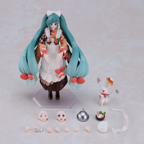 Character Vocal Series 01: Hatsune Miku figurine Figma Snow Miku: Winter Delicacy Ver. 14 cm