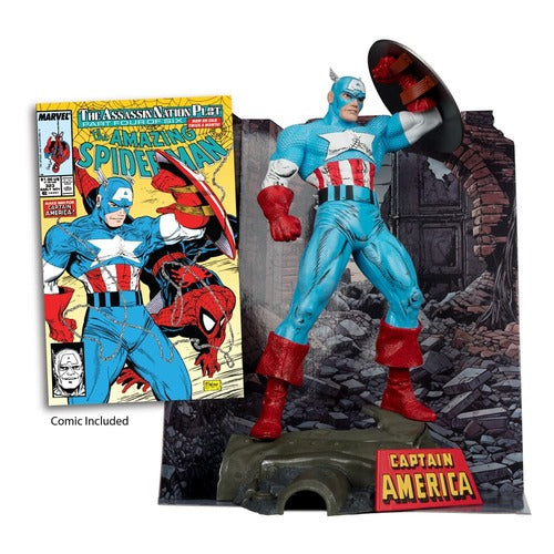 Marvel PVC statuette PVC 1/6 Captain America (The Amazing Spider-Man #323) 28 cm