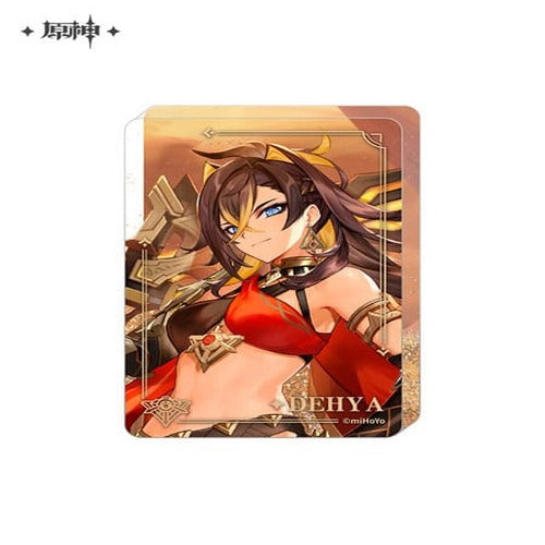 GGenshin Impact Ornement en acrylique avec paillettes Dehya 10 cm