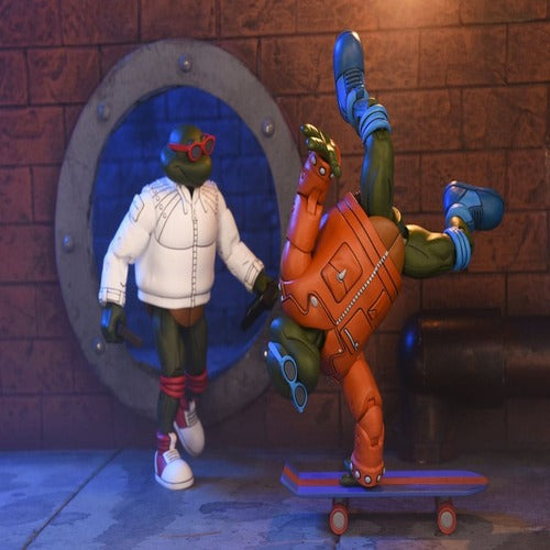 Tortues Ninja (Cartoon) figurine Punk Leo and Punk Raph 2 Pack 18 cm