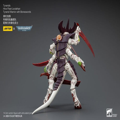 Warhammer 40k figurine 1/18 Tyranids Hive Fleet Leviathan Tyranid Warrior with Boneswords 12 cm