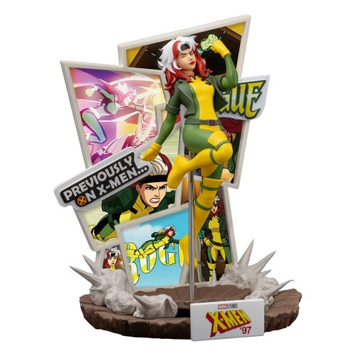 X-Men '97 diorama PVC D-Stage Rogue (SDCC Exclusive) 16 cm