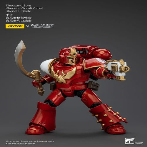 Warhammer The Horus Heresy figurine 1/18 Thousand Sons Khenetai Occult Cabal Khenetai Blade 12 cm