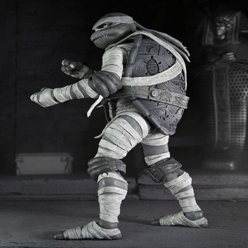 Universal Monsters x Teenage Mutant Ninja Turtles pack 4 figurines Turtles Black & White 18 cm