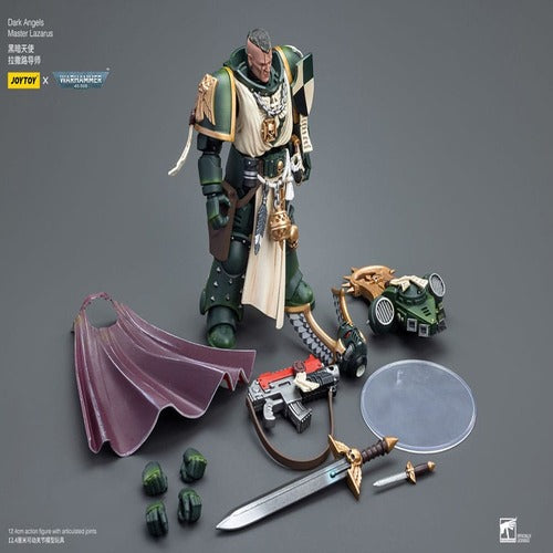Warhammer 40k figurine 1/18 Dark Angels Master Lazarus 12 cm
