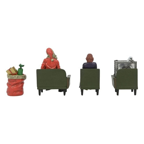 Beetlejuice Beetlejuice pack 3 figurines Waiting Room 1 10 cm