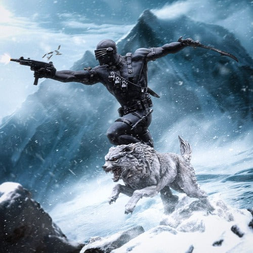 GI Joe statuette 1/10 Art Scale Snake Eyes 23 cm