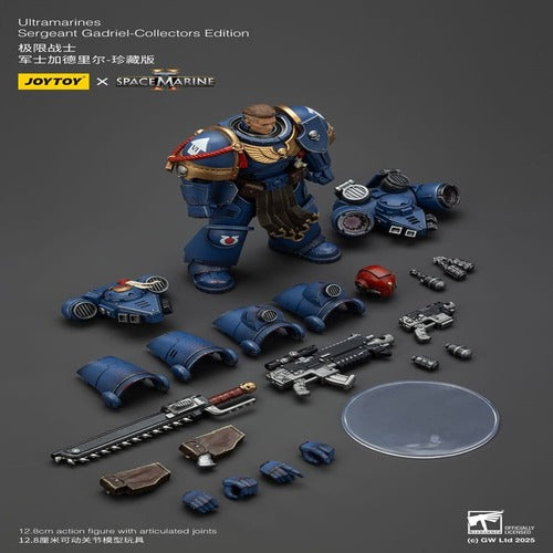 Warhammer 40,000: Space Marine 2 figurine Ultramarines Sergeant Gadriel Collectors Edition 13 cm