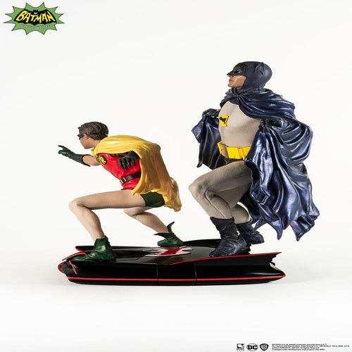 DC Comics statuette PVC 1/8 Diorama Batman & Robin 1966 23 cm