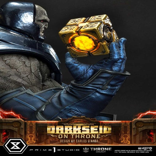 Throne Legacy Series Statue 1/4 Justice League (Comics) Darkseid on Throne Design by Carlos D'Anda Deluxe Bonus Version 65 cm