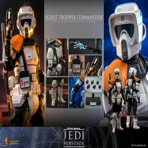 Star Wars: Jedi Survivor figurine Videogame Masterpiece 1/6 Scout Trooper Commander 30 cm