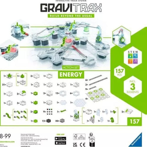 GraviTrax jeu de construction Action-Set Energy *multilingue*