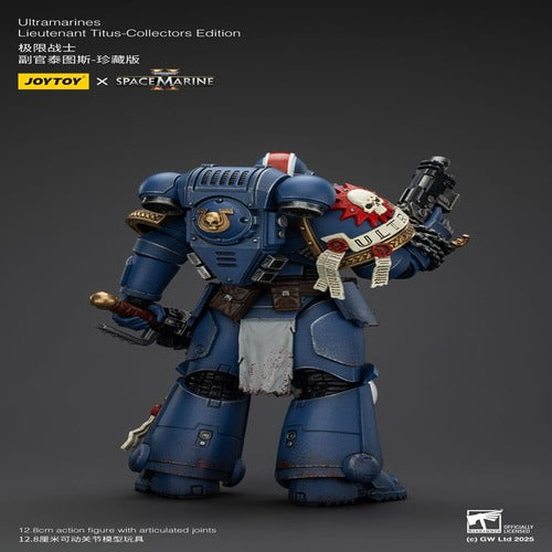 Warhammer 40,000: Space Marine 2 figurine Ultramarines Lieutenant Titus Collectors Edition 13 cm