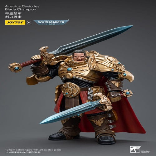 Warhammer 40k figurine 1/18 Adeptus Custodes Blade Champion 12 cm