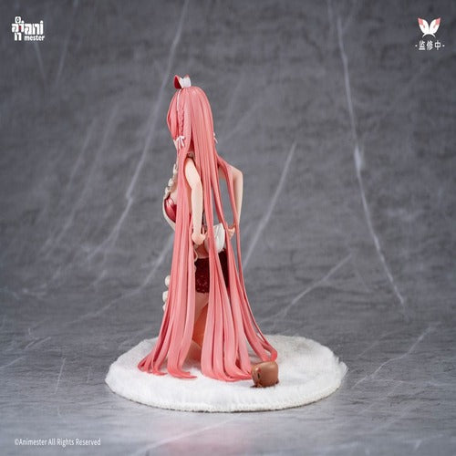 Original Character statuette 1/7 White Rabbit Rosu 16 cm