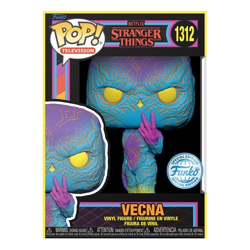 Stranger Things POP! TV Vinyl figurines Vecna(BLKLT) 9 cm