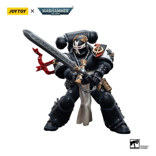 Warhammer 40k figurine 1/18 Black Templars Emperor's Champion Bayard's Revenge 12 cm