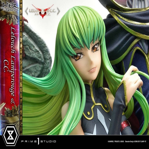 Code Geass: Lelouch of the Rebellion Concept Masterline Series Statue 1/6 Lelouch Lamperouge & C.C. 44 cm