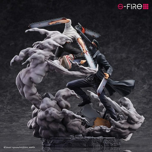 Chainsaw Man statuette Super Situation Figure Chainsaw Man vs. Samurai Sword 26 cm