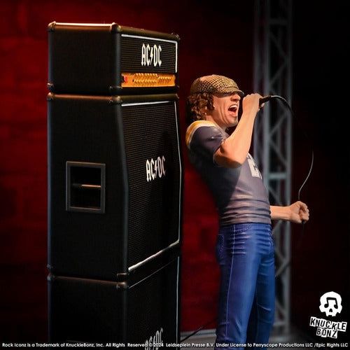AC/DC statuette Rock Iconz Brian Johnson 23 cm