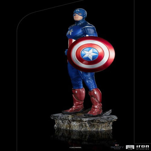 The Infinity Saga statuette BDS Art Scale 1/10 Captain America Battle of NY 23 cm