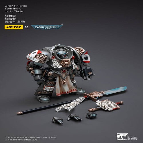 Warhammer 40k figurine 1/18 Grey Knights Terminator Jaric Thule 13 cm