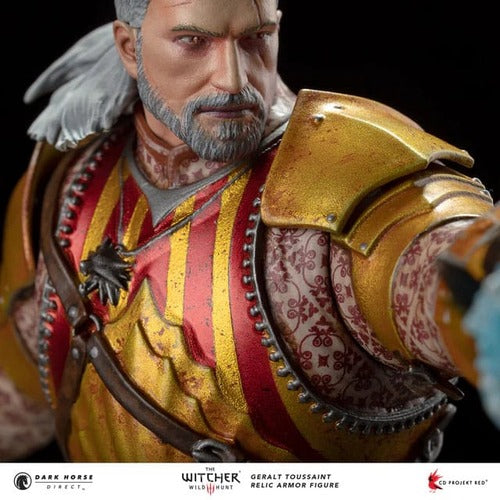 The Witcher 3 statuette PVC Geralt Toussaint Relic Armor 20 cm
