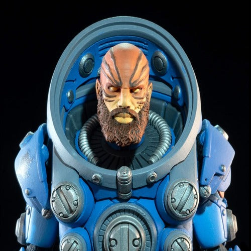 Cosmic Legions: OxKrewe Book One Thraxxon figurine Vellok Speer (Deluxe)