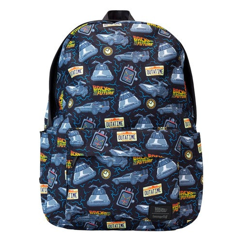 Universal by Loungefly sac à dos Nylon Full-Size Back to the Future 40th Anniversary