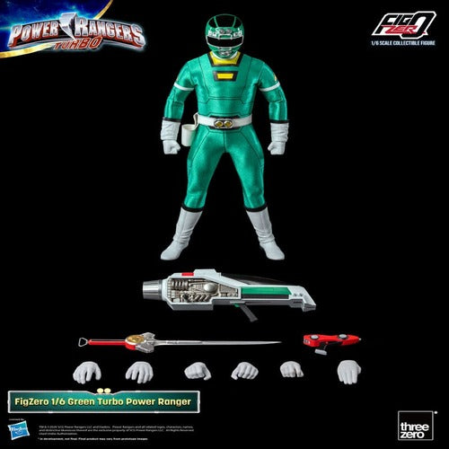 Power Rangers Turbo figurine FigZero 1/6 Green Turbo Power Ranger 30 cm