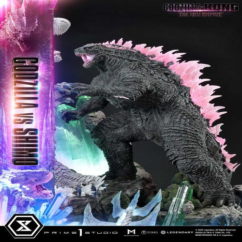Godzilla x Kong: The New Empire Ultimate Diorama Masterline Series Statue Godzilla vs Shimo 86 cm