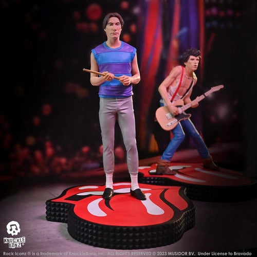The Rolling Stones statuette Rock Iconz Charlie Watts (Tattoo You Tour 1981) 22 cm