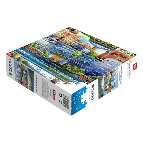Tytus Brzozowski puzzle Imagination Warsaw Bridges (1000 pièces)